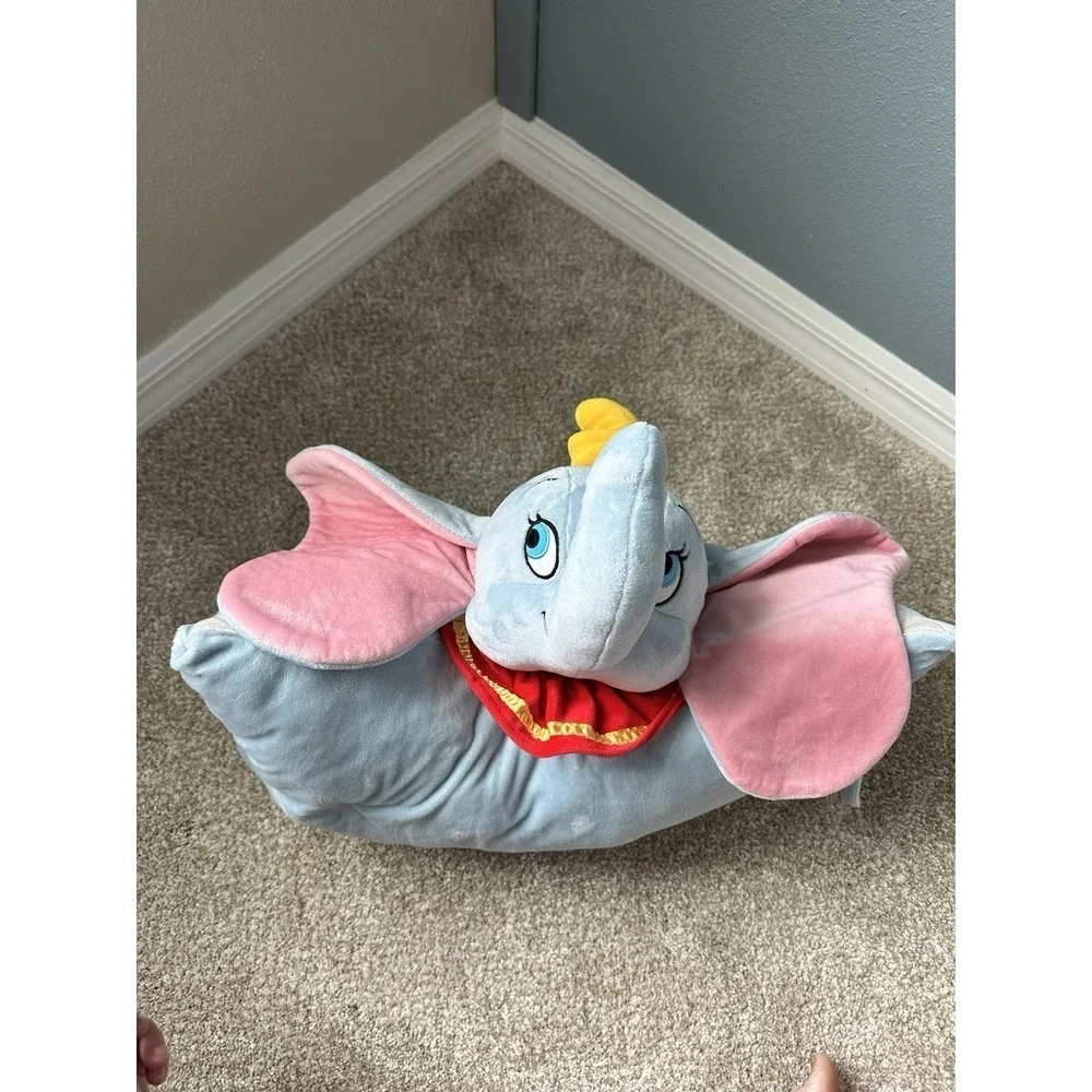 Disney Parks Exclusive Dumbo Pillow Pet Dream Friend Plush Excellent Condition!!